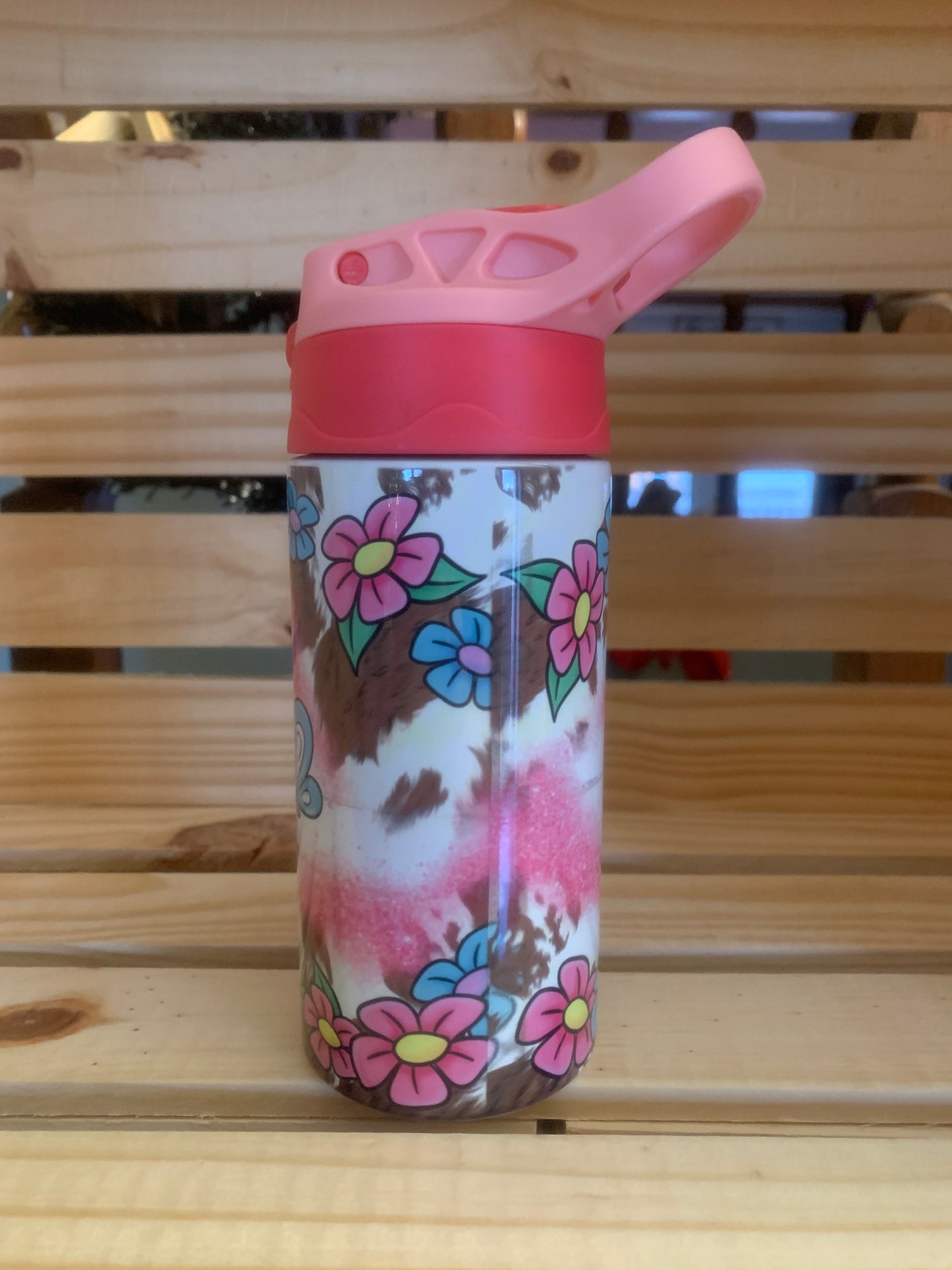 Bubblegum cow tumbler