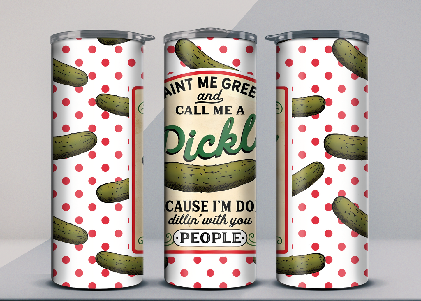 Pickle Tumbler