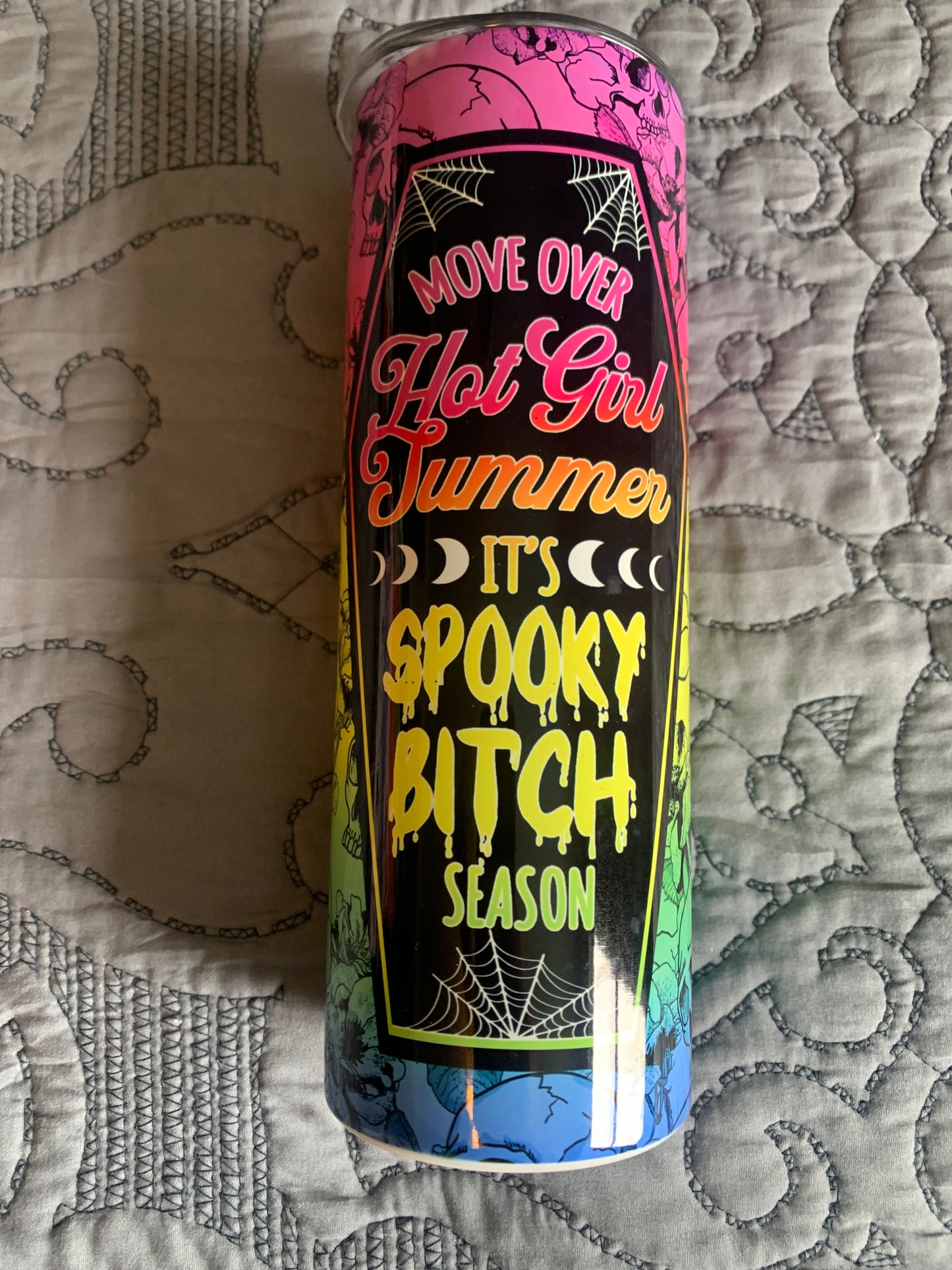 Spooky btch season tumbler