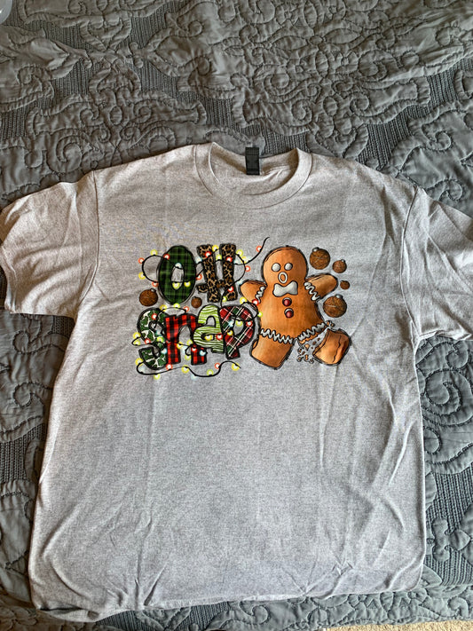 Oh snap gingerbread shirt