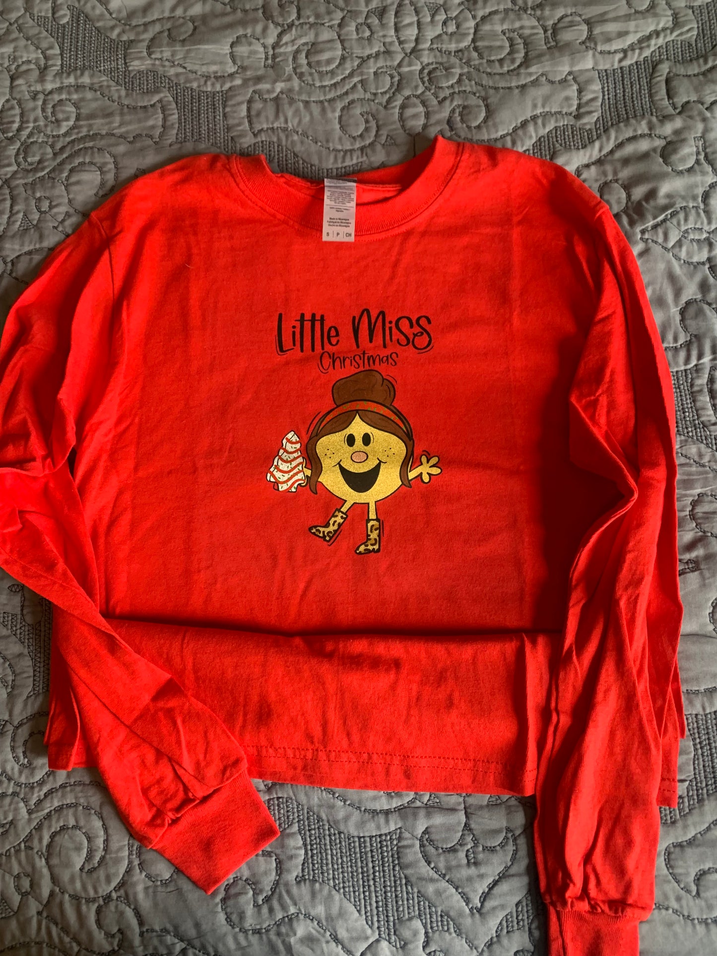 Little miss Christmas shirt