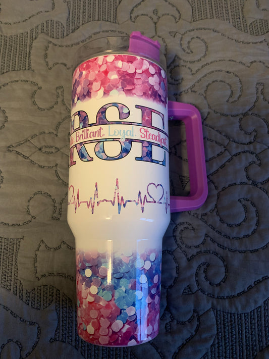 Nurse 40 oz tumbler