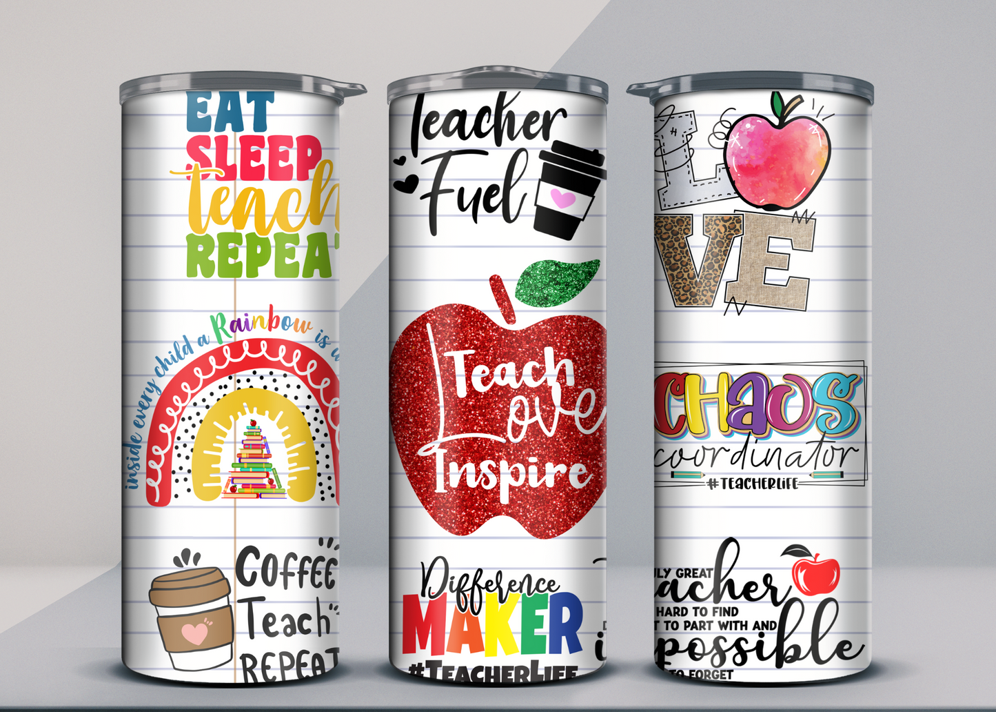 Teacher life tumbler