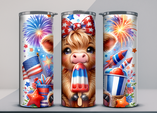 4th of July Cow